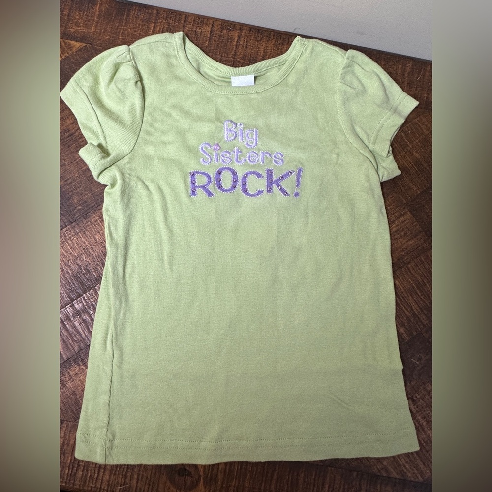 5 Gymboree Big Sisters Rock Shirt